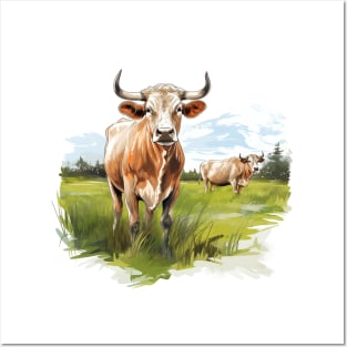 Farm Cow Art Posters and Art